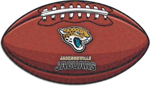 Thumbnail 6 de Iconic Puzzles Jacksonville Jaguars – Puzzle en bois sous licence officielle NFL, 150 pièces (taille S)