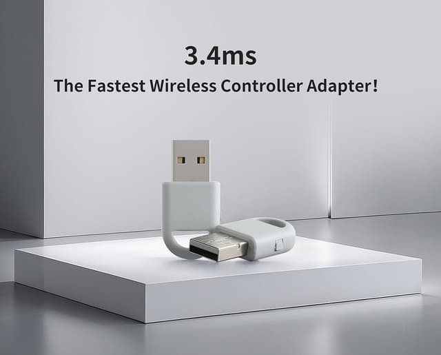 Detalle 2 de GuliKit Hyperlink 2 Wireless Adapter for Xbox & PS Controllers