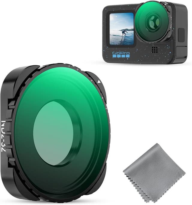 Imagen de K&F Concept ND2-32 Filtro Variabile per GoPro en OfertitasTOP