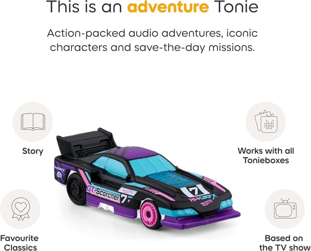 Detalle 2 de Hot Wheels Audio Tonie Character for Toniebox