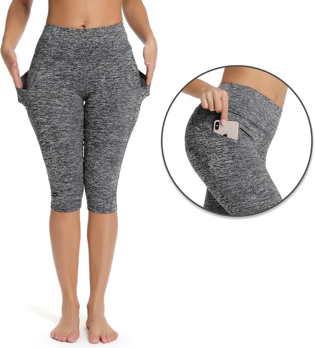 Thumbnail 3 de FITTOO Pantaloni da yoga corsa da donna con tasca laterale