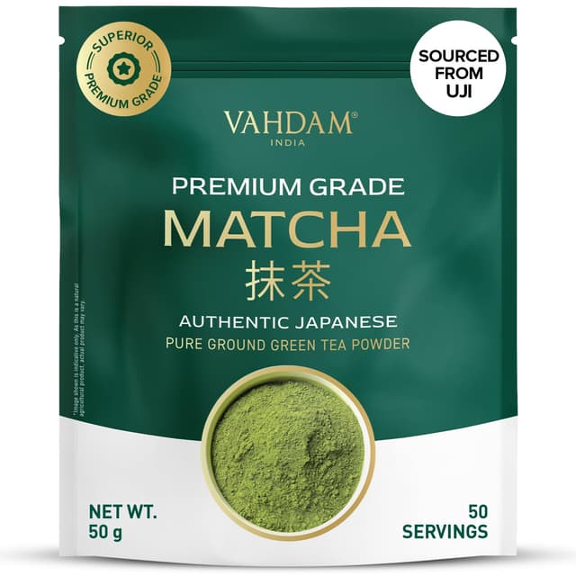 Imagen de VAHDAM Premium Matcha Grüntee 50g en OfertitasTOP