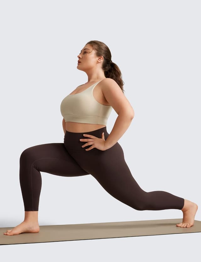 Detalle de CRZ YOGA Butterluxe taglie forti: ghetta yoga a vita alta 63 cm