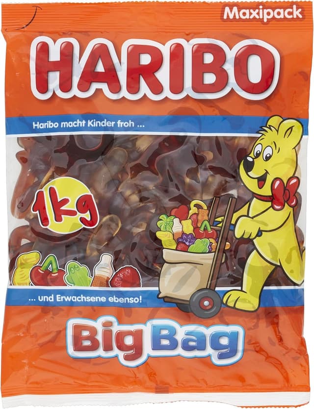 Detalle de Haribo Ciucciotti Cola – caramelle gommose al gusto cola da 1 kg