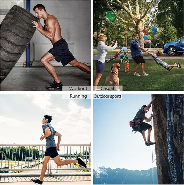 Thumbnail 5 de HOPLYNN 2 Pack Running Shorts Lightweight