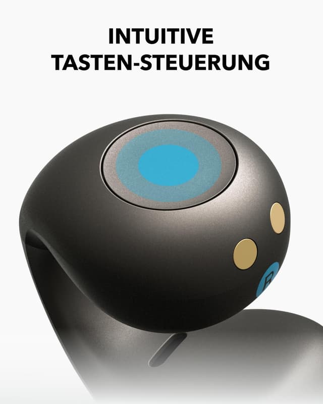 Detalle de soundcore C40i von Anker – Open-Ear Clip-On Kopfhörer mit flexibler Gelenkform