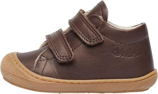 Detalle de Lauflernschuhe aus Nappaleder mit Klettverschluss von Naturino