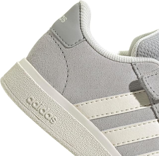 Detalle de adidas Unisex Kids Grand Court 2.0 Kids Schuh – mit Klettverschluss für unkomplizierten Alltag