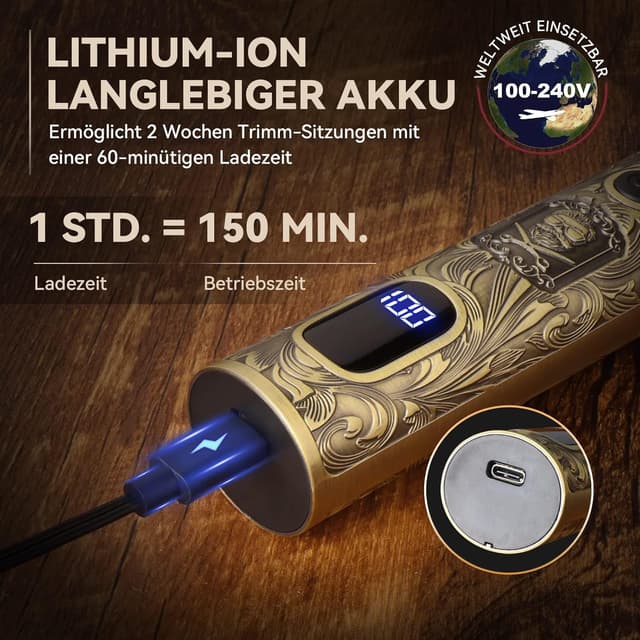 Thumbnail 5 de Ufree Haarschneidemaschine 7‑in‑1 Barttrimmer für Herren ✂