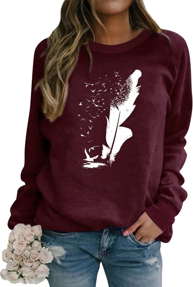 Thumbnail 4 de Dresswel Damen Pullover Sweatshirt mit 95% Baumwolle