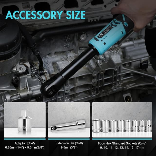 Thumbnail 3 de DURATECH Clé à cliquet 12V 60 N·m