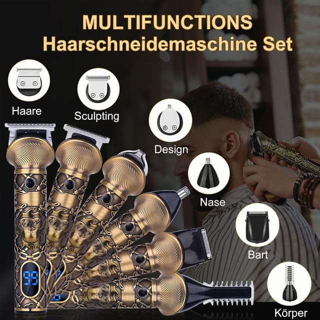 Detalle 2 de YIDON Haarschneidemaschine Pro 6 in 1