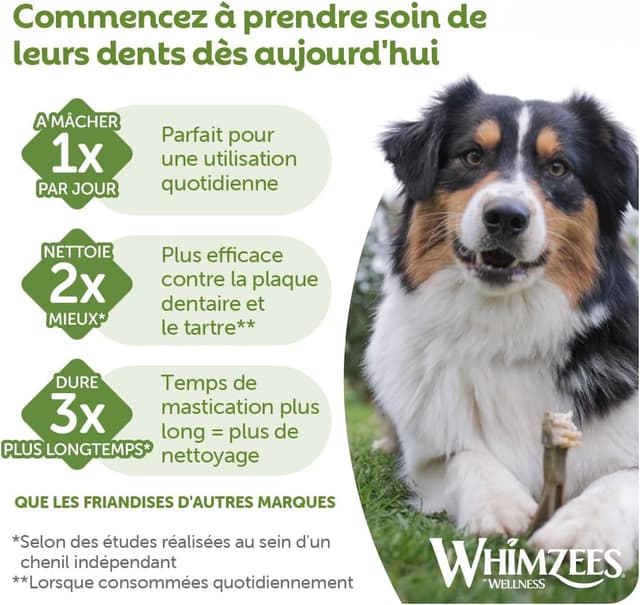 Thumbnail 4 de WHIMZEES Os de Riz M/L 9 pièces