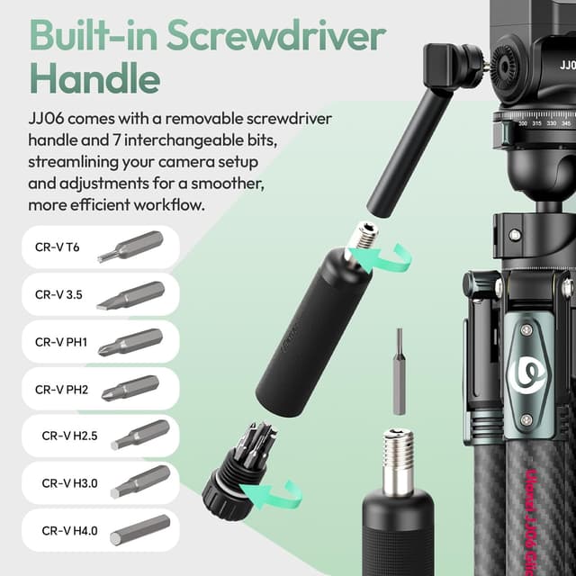 Thumbnail 6 de ULANZI JJ06 GlideGo Stativ 18 kg