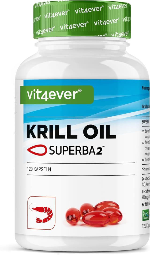 Detalle de vit4ever Krillöl 120 Kapseln