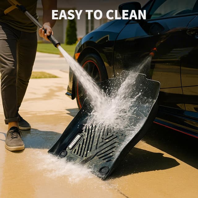 Thumbnail 6 de YITAMOTOR All-Weather Floor Mats for 2013-2017 Honda Accord (Black) — Custom Fit 1st & 2nd Row