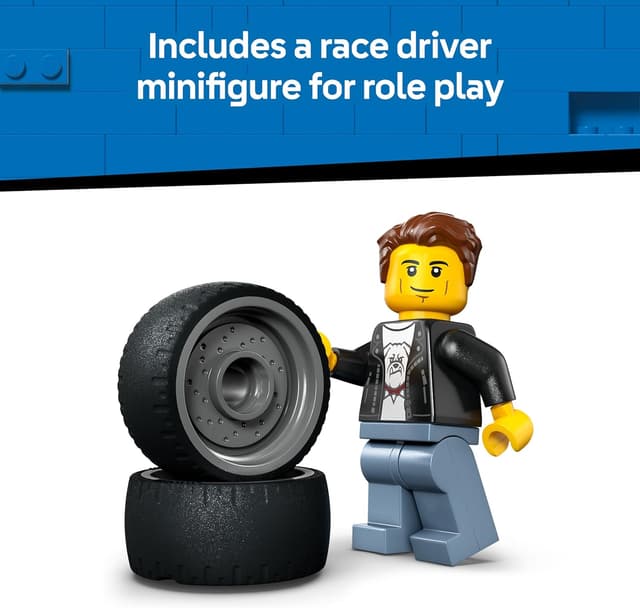 Detalle de LEGO City Hot Rod 60485 hot rod toy