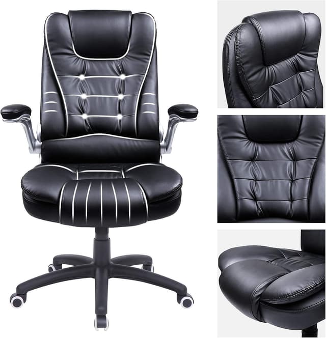 Thumbnail 4 de SONGMICS OBG51B Sedia ufficio ergonomica 150 kg