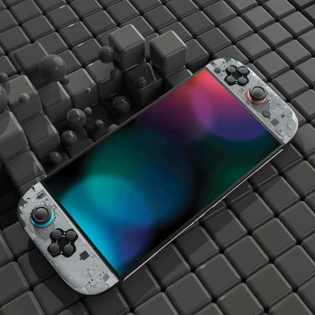 Detalle de playvital Full Set Protective Skins for Nintendo Switch 2 (Customized Vinyl Decal Wrap) with Dock & Hand Grips