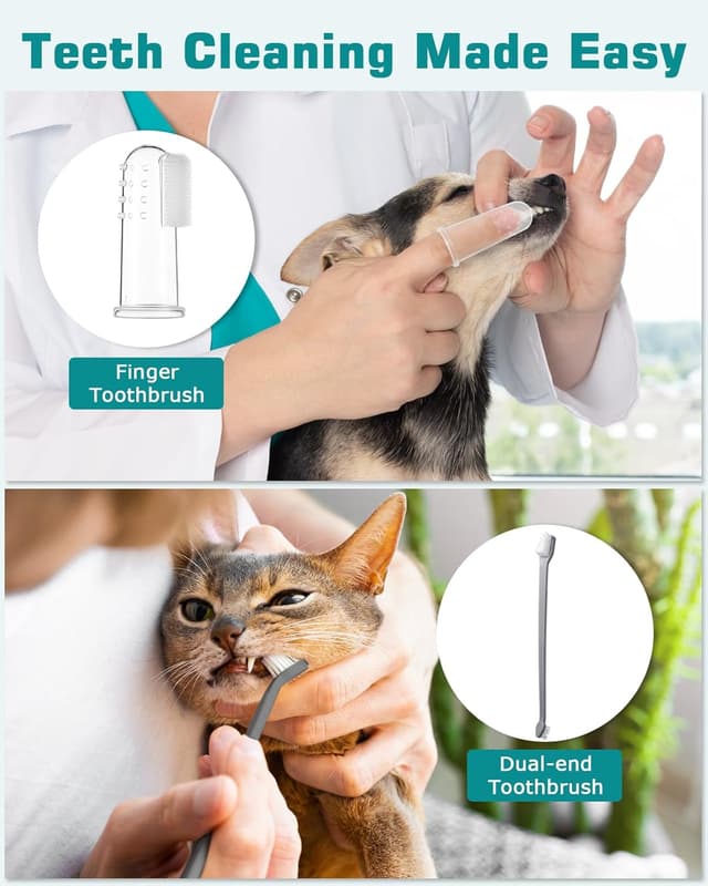 Thumbnail 4 de Petbank Kit Pulizia Denti Cane 14-in-1 spazzolino ultrasuoni per cani