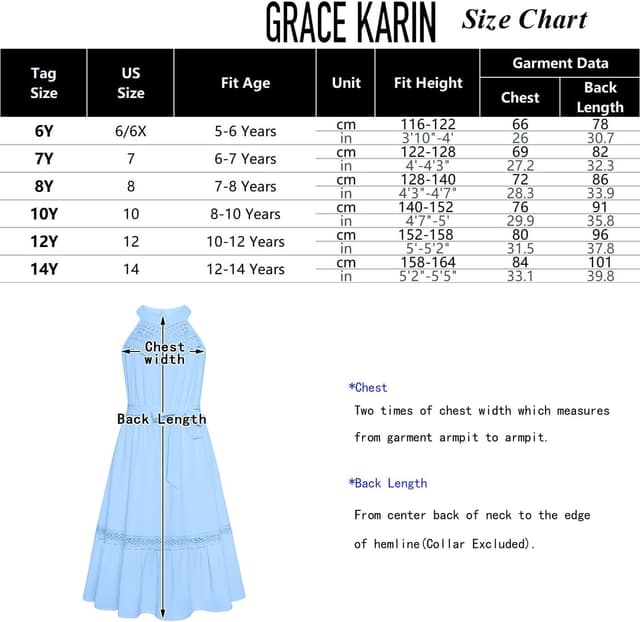 Thumbnail 4 de Robe d'été en dentelle pour fille 6Y 👗