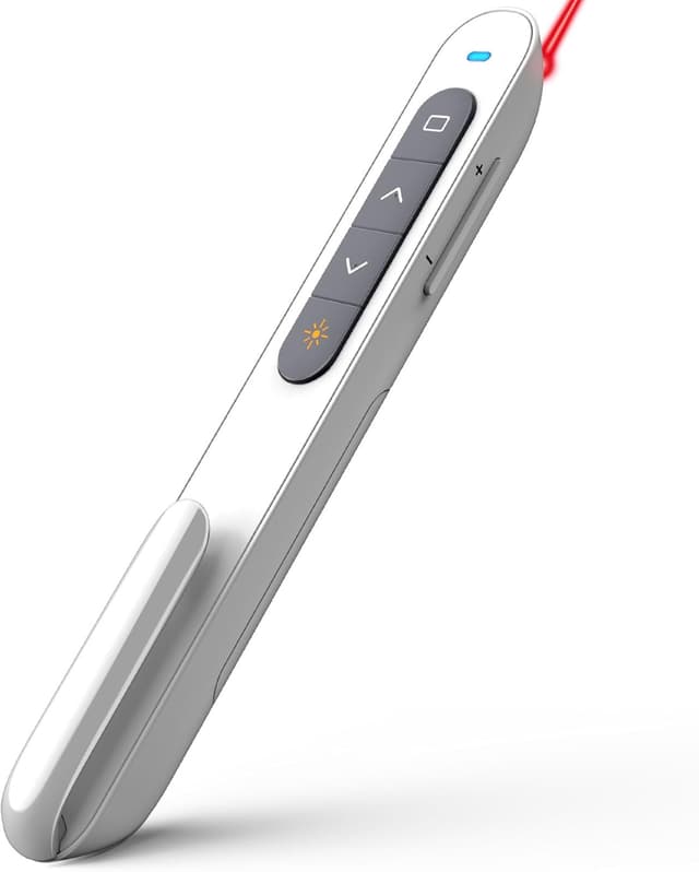 Imagen de Norwii N27 wireless presentation clicker (USB-A, 2.4GHz) for PowerPoint and more en OfertitasTOP