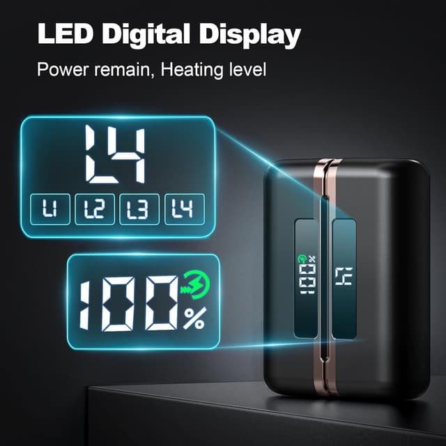 Thumbnail 5 de Hand Warmers Rechargeable 2 Pack 10000mAh for Raynaud's