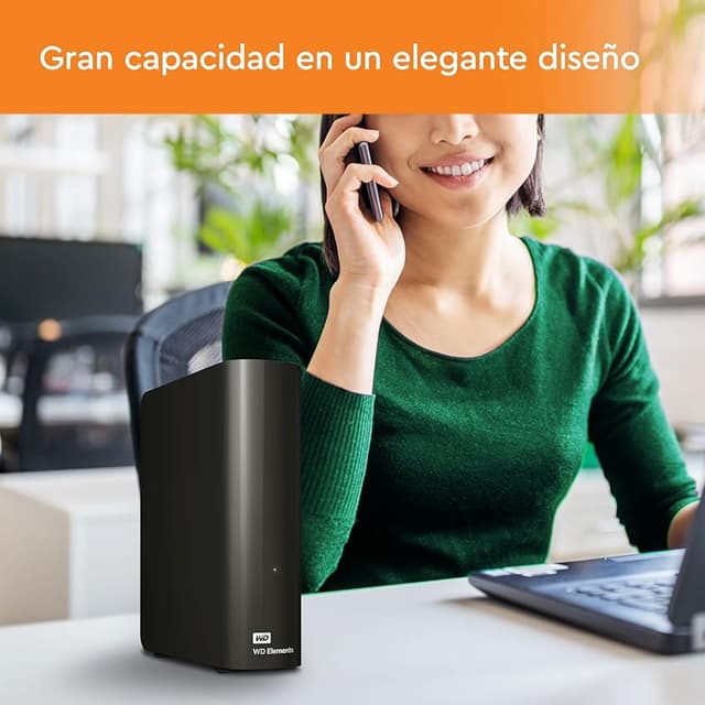 Detalle de WD Elements 16 TB Disco duro externo de escritorio