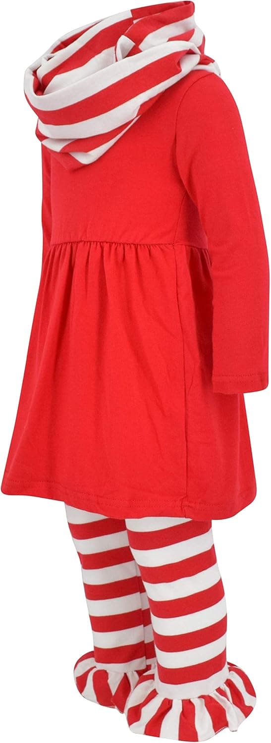 Thumbnail 1 de Unique Baby Girls 3pc Outfit Set