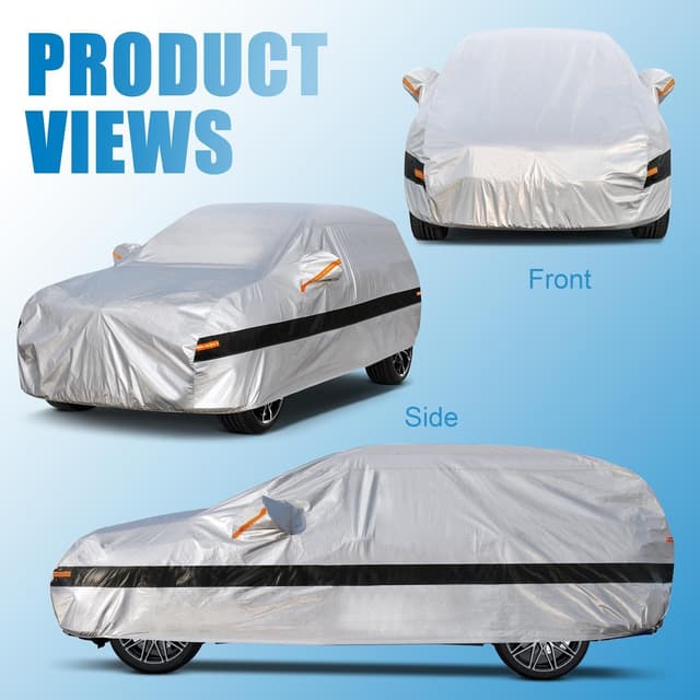 Thumbnail 6 de Holthly Custom Fit SUV Car Cover 10-Layer Waterproof
