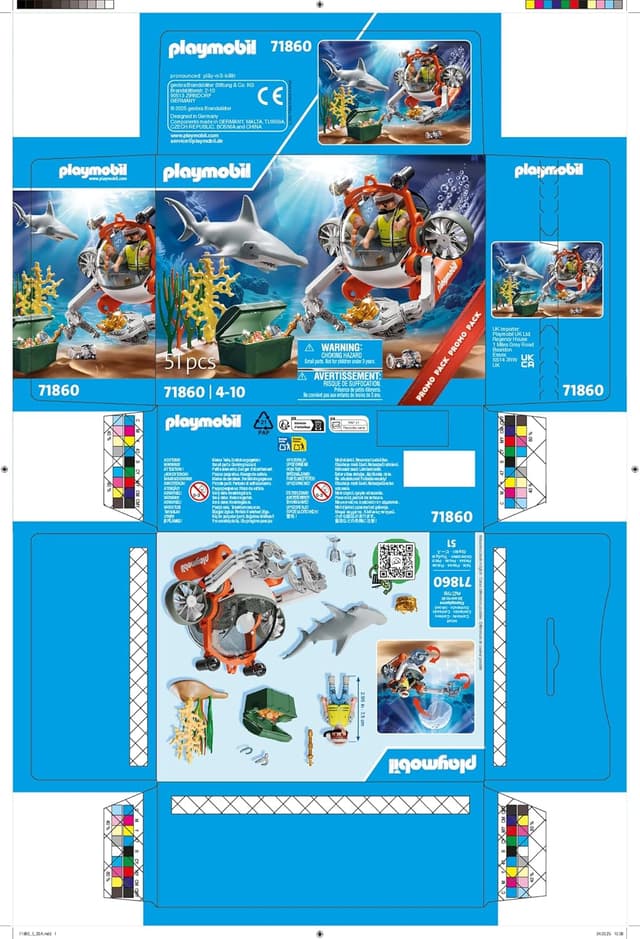 Thumbnail 6 de PLAYMOBIL Promo Pack U-Boot ab 4