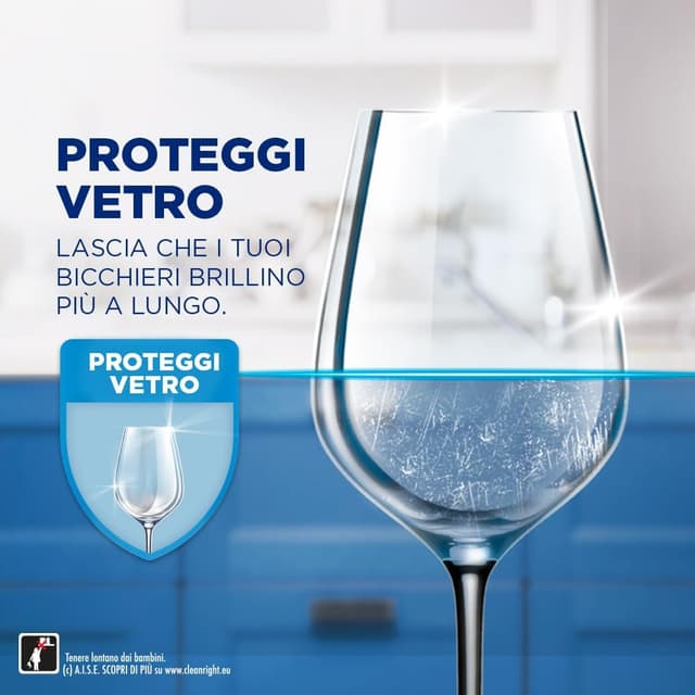 Detalle de Finish Quantum Infinity Shine 83 pastiglie lavastoviglie