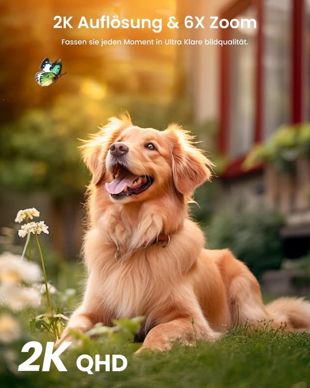 Thumbnail 4 de aosu C9L 2K Überwachungskamera mit Solarpanel