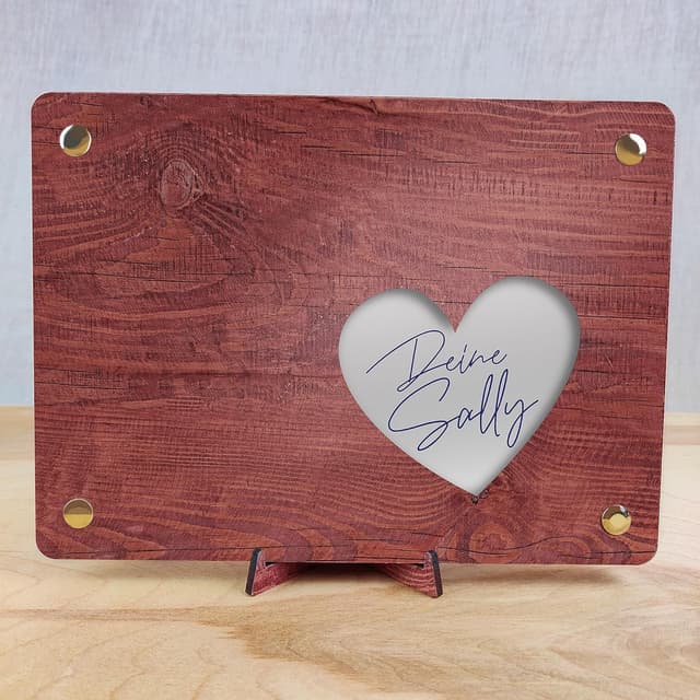 Thumbnail 1 de Eishockey XL Geldgeschenk aus Holz inkl Ständer