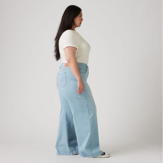 Detalle 2 de Levi’s Women’s PL 318 Shaping Wide Leg Jeans