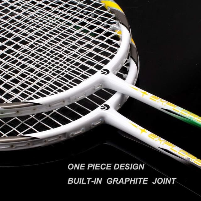 Thumbnail 3 de Senston 2 Pieces Badminton Set 100% graphite