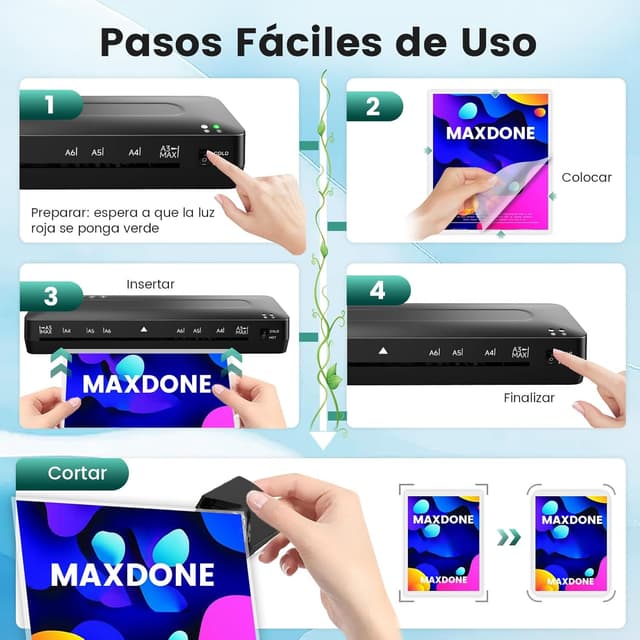 Thumbnail 6 de MAXDONE Plastificadora A3 355 mm/min