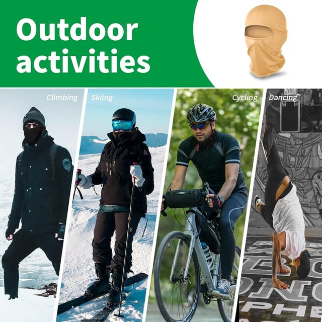 Thumbnail 6 de LONGKING Sturmhaube / Skimaske (Balaclava) mit UV- und Windschutz für Damen & Herren