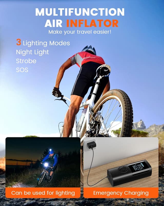 Thumbnail 4 de TEMOLA Compressore Aria Portatile 150PSI