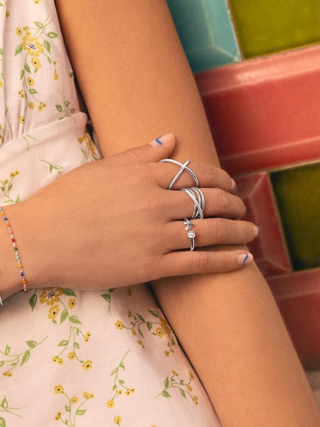 Thumbnail 2 de Singularu Anello Comete in argento — gioielli donna 💍