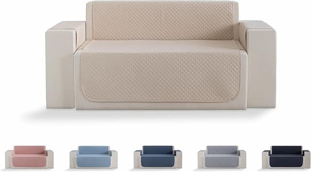 Detalle de Todocama Funda Sofá 2 Plazas Acolchada Rombos