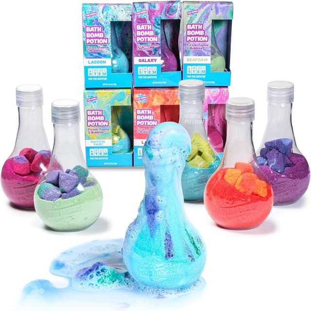 Detalle de Tub Works Kids Bath Bomb Potion 6 Pack