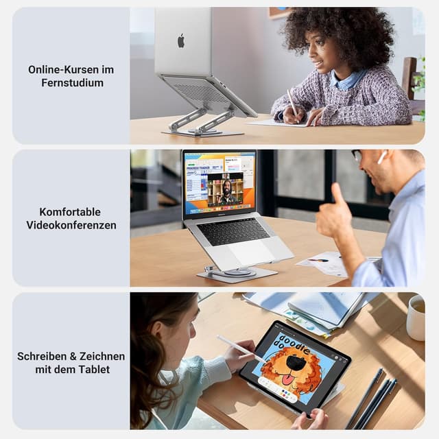 Thumbnail 6 de UGREEN Laptop Ständer 360° mit 17,3 Zoll