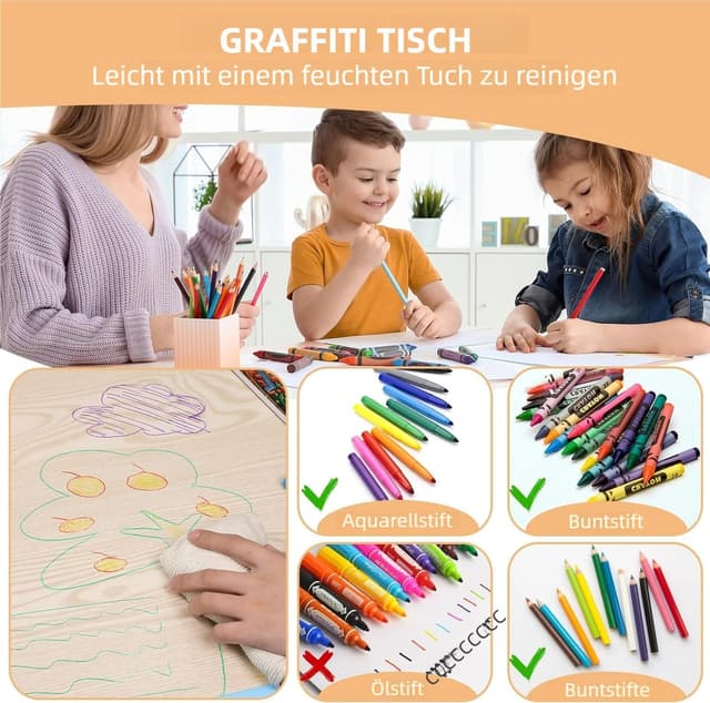 Thumbnail 3 de Clevich Tavolo per Bambini 60 x 60 cm