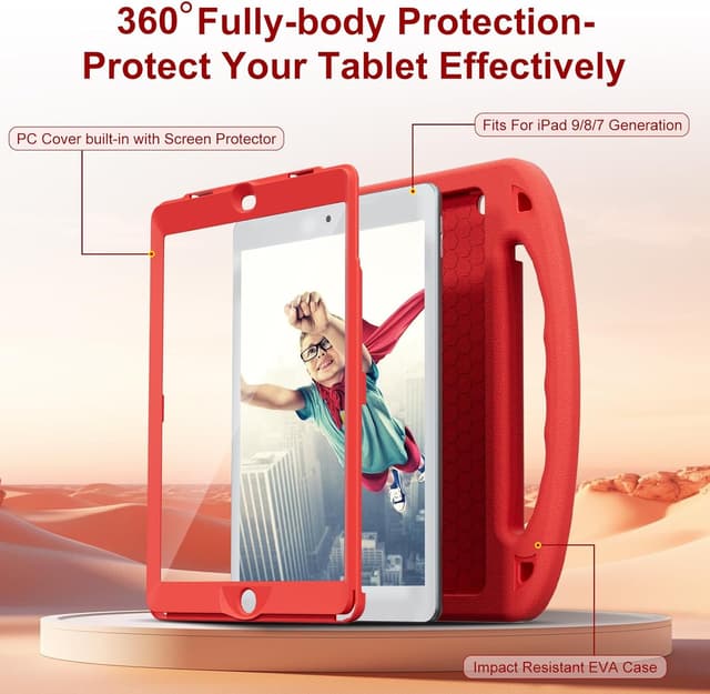 Detalle de Kids iPad case for 10.2 inch iPad 9th