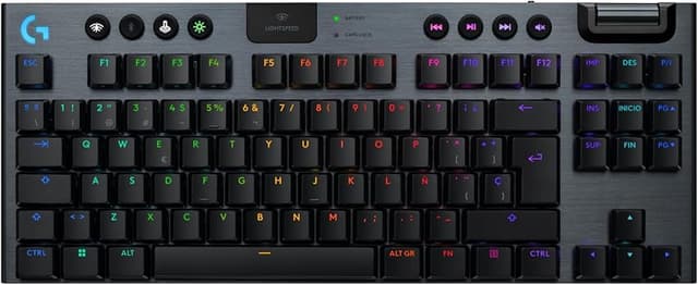 Detalle de Logitech G G915 X TKL teclado gaming inalámbrico ⌨