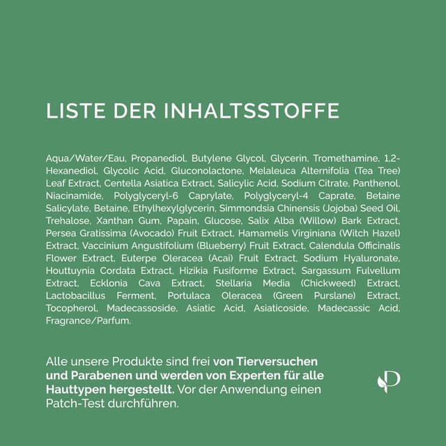 Thumbnail 6 de PLANTIFIQUE Korean Peeling Pads (60 Stück) mit Glycolsäure, Niacinamid, CICA & Multi-Acid-Komplex