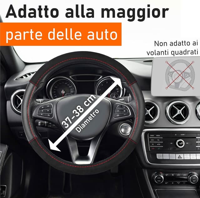 Thumbnail 4 de Upgrade4cars Coprivolante Universale 37-39 cm