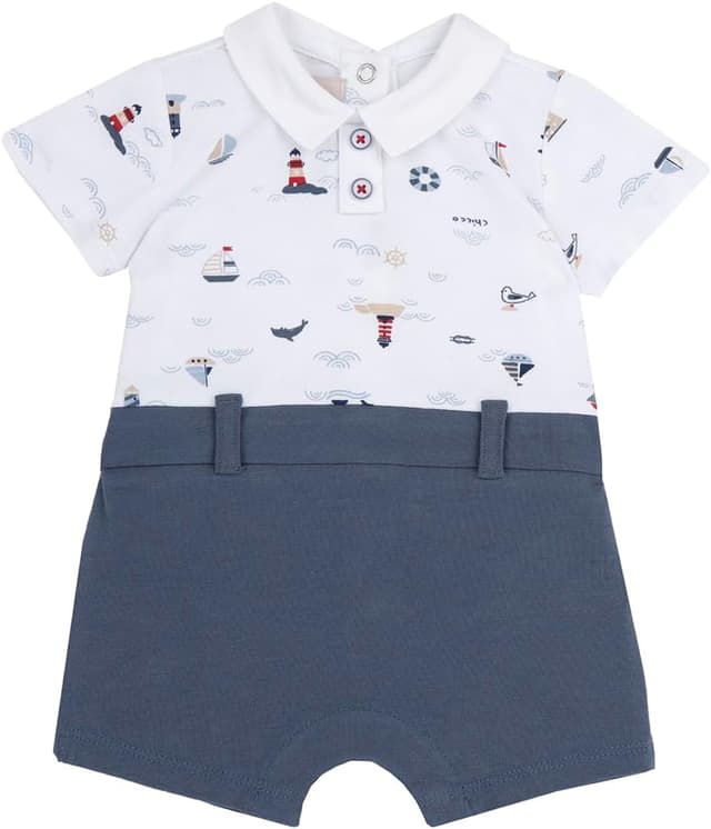 Detalle de Barboteuse bébé en coton Chicco 1 pièce