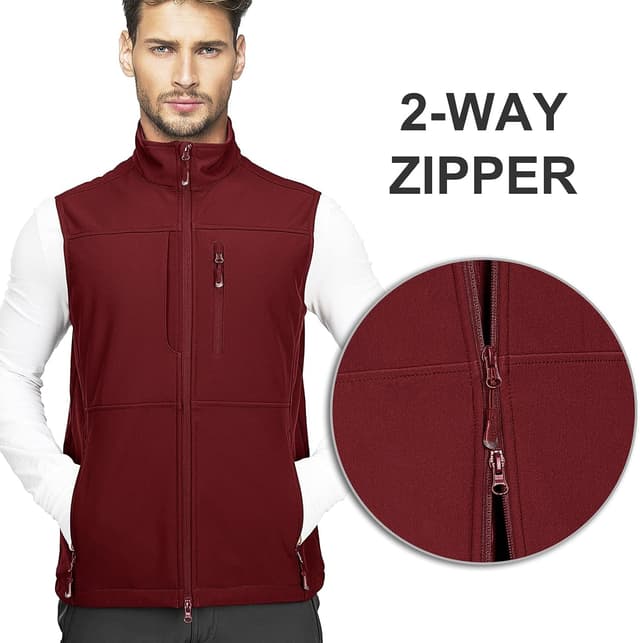 Detalle 2 de Weste für Herren mit Softshell 33.000ft